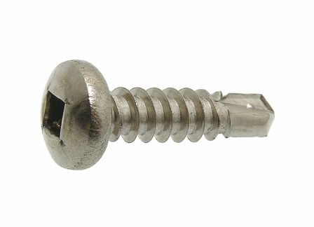 SCREW SDM PAN ZINC SQ DRV 8-18 X 12 